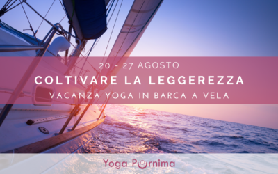 20 – 27 agosto: vacanza yoga in barca a vela!
